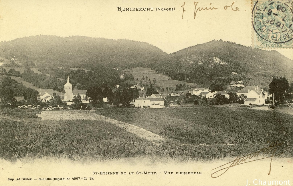 SaintEtiennelesRemiremont/Remiremont. StEtienne et le StMont